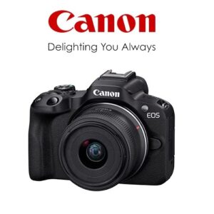 Canon EOS R50 KIT (18-45mm) 黑色 【宇利攝影器材】 超輕巧 VLOG 無反光鏡單眼 公司貨
